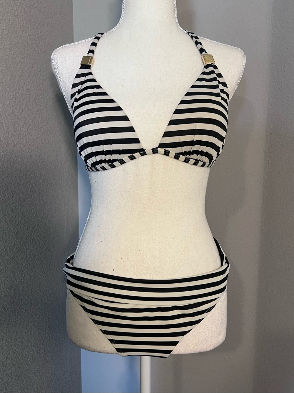 Victoria Secret B&W Swimsuit - Size M